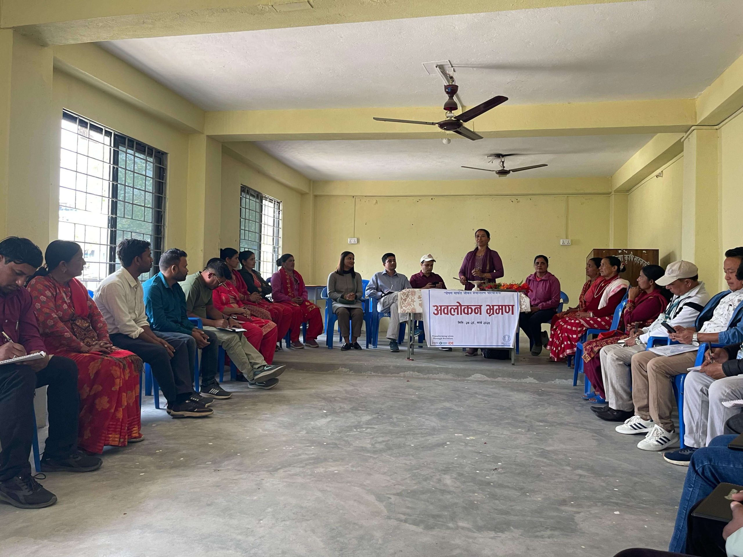 CBF exposure visit_discussion with the members of Dhital Cooperative_Kaski