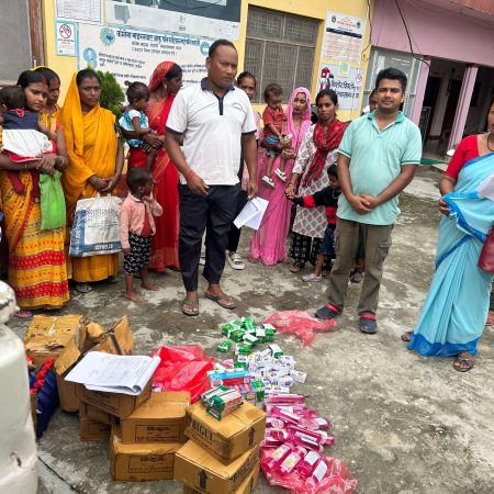 WASH Kit ready for distribution at Pratappur_3 Parasi